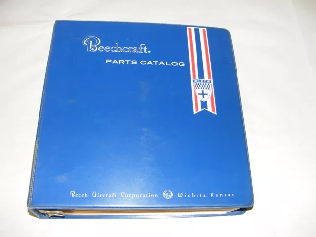 Beechcraft A65 B80 Queen Air Parts Catalog Manual
