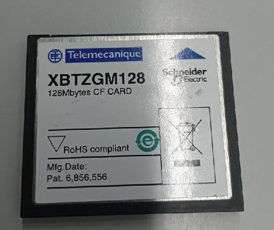 XBTZGM128  tarjeta de memoria Compact Flash 128 MB Telemecanique, Schneider