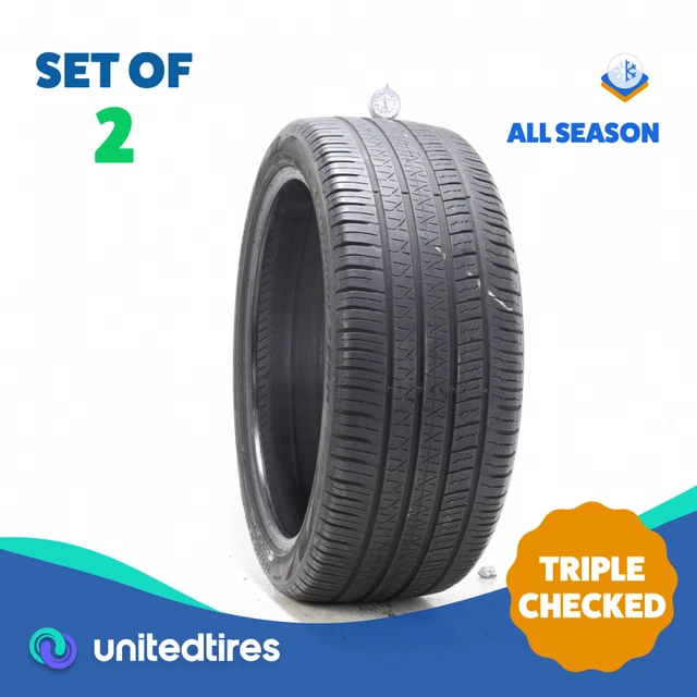 Set of (2) Used 265/40R22 Pirelli Scorpion Zero Plus 106Y - 6.5-7.5/32