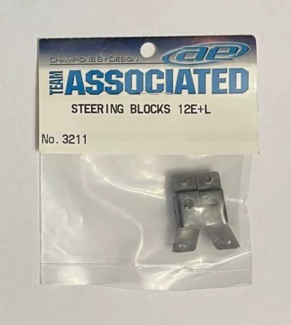 Vintage Team Associated 3211 Steering Blocks 12E+L RC12E RC12L