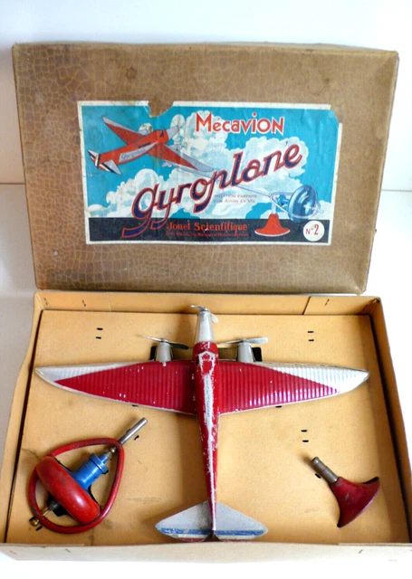 Mécavion boîte baby 0 aéronautique vintage - Jeux & Jouets