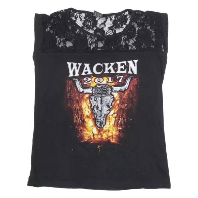 URBAN CLASSICS Wacken Festival 2017 Damen Bandweste schwarz ärmellos L