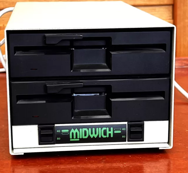 Double Floppy Disk Drive, Midwich 40/80 Track Switcheable