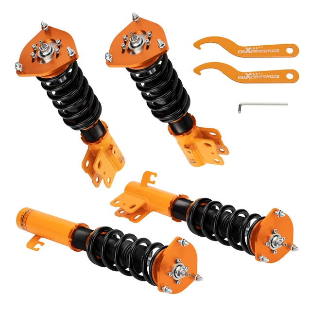 Coilover Réglable Combinés Fileté pour Subaru Forester 98-02 Damper & Height New