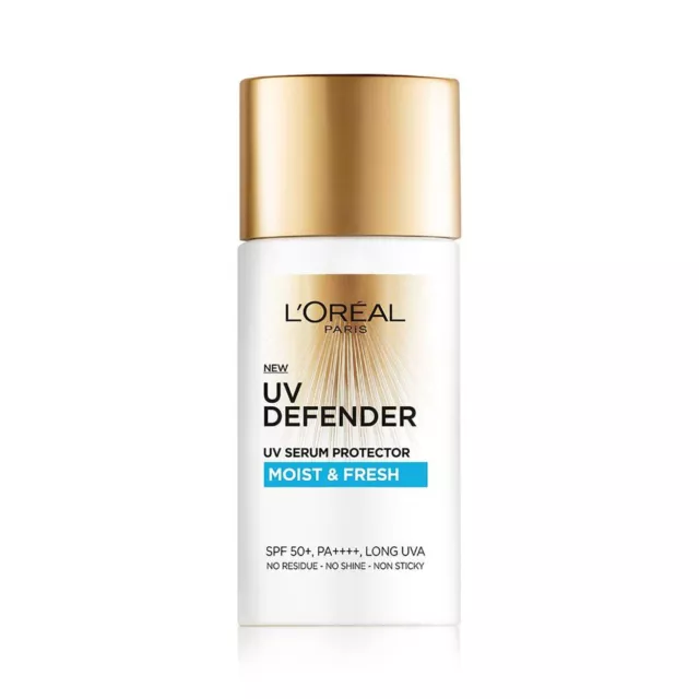 L'Oreal Paris UV Défenseur Serum Crème Solaire SPF 50 Pour Hydratant Peau 50ml