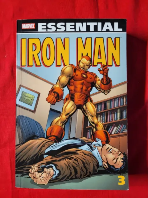 Marvel Essentials Iron Man VOL. 3 By Archie Goodwin 1st print 2011 graphic novel