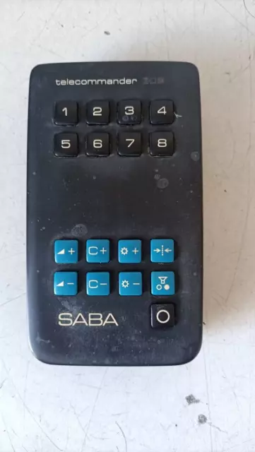 TELECOMMANDER 309 - SABA . Telecomando tv vintage anni 70