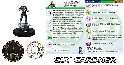 Guy Gardner Vert Lanterne Corps #104 Guerre De Clair Dc Heroclix