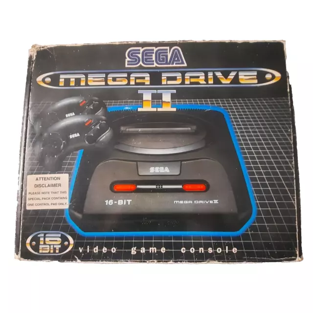 Sega Mega Drive II Console - Black