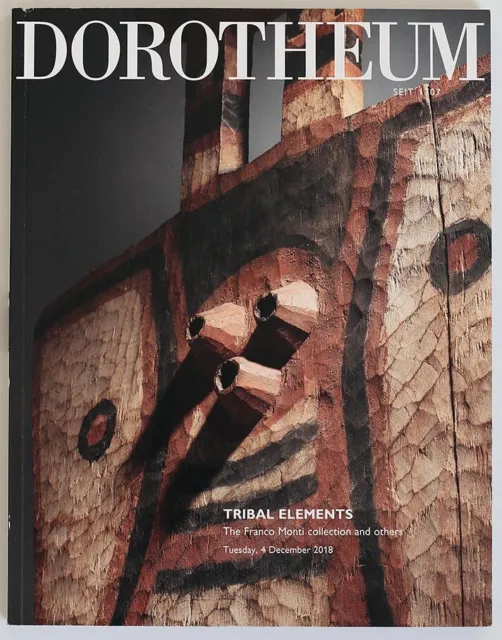 DOROTHEUM, December 2018, Tribal Art auction catalogue, Franco Monti collection