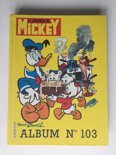 Album Du Journal Mickey N° 103 1594 À 1603 / 1983 Walt Disney / Reliure Receuil