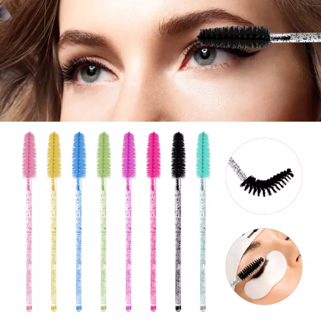 Disposable Mascara Wands Eyelash Brushes Applicator Extension Brush Spoolie Kit