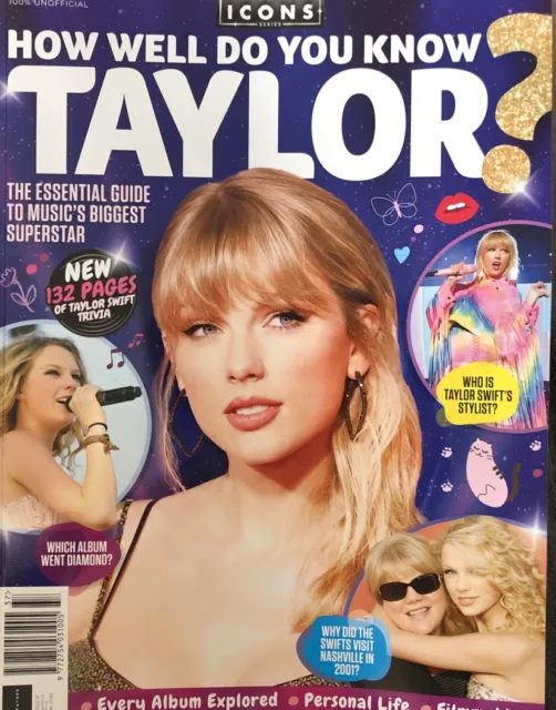 ICONS SERIES MAGAZINE 37 2024 How well do you know Taylor Swift Fan