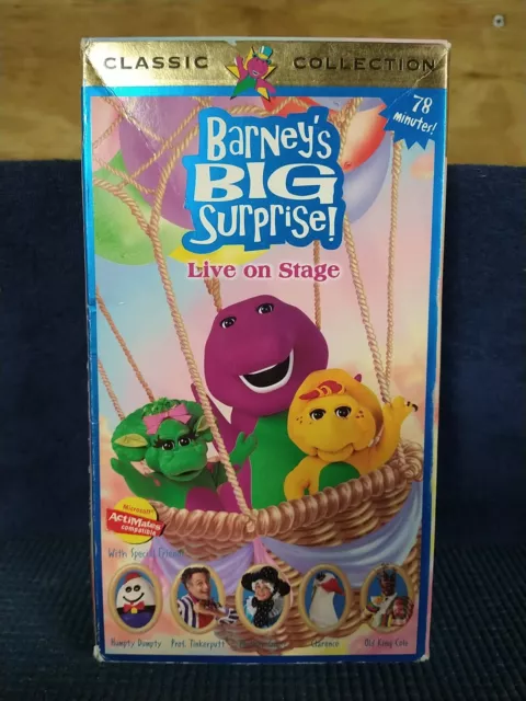 BARNEY - BARNEYS Big Surprise (VHS, 1998) $11.30 - PicClick