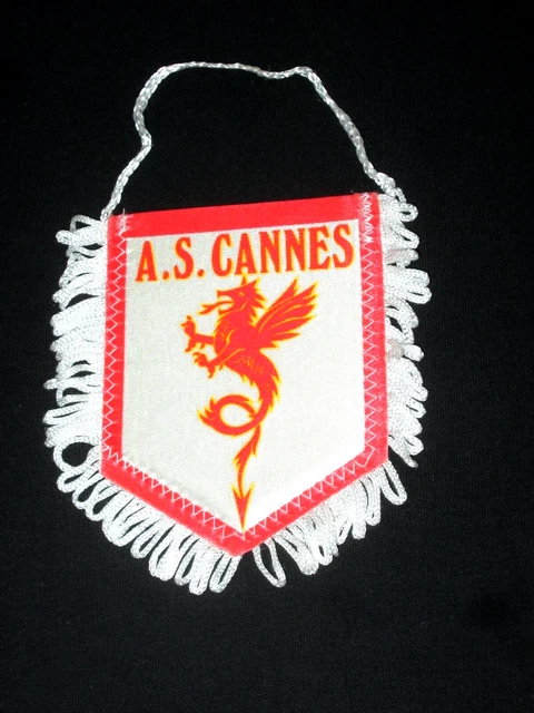 Fanion Vintage AS Cannes – Mini Maillot De Foot – Collection