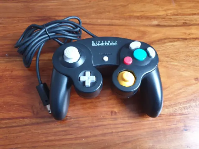 Official Nintendo GameCube Controller BLACK (DOL-003)