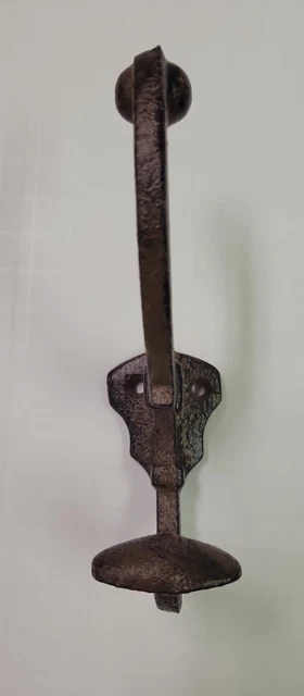 Double Wall Hooks Cast Iron Coat Hat Towel Hanger Rack Antique Style 3