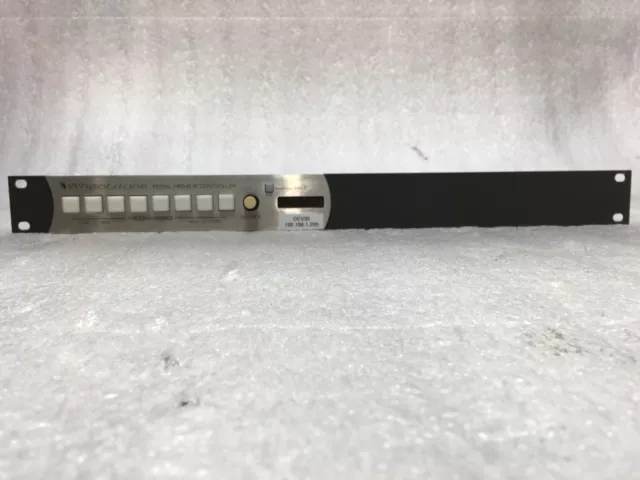 PRO RACK Wheatstone Corporation HBX8-R  Controller for Evolution or Bridge TDM