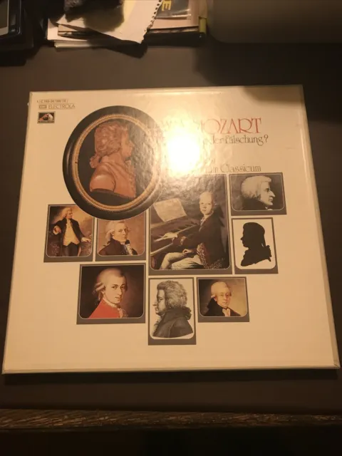 Mozart- Original Oder Fälschung 3 LP Box Bläser Consortium Classicum 2533f