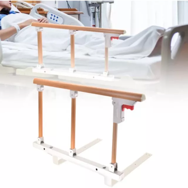 Bed Rails for Elderly Adults Foldable Rail Assist Safety for Seniors