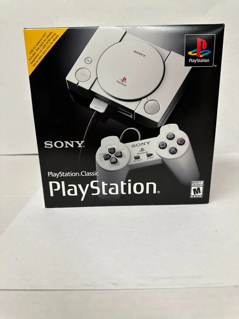SONY PLAYSTATION CLASSIC Mini With 20 Classic Games Preloaded $137.50 ...