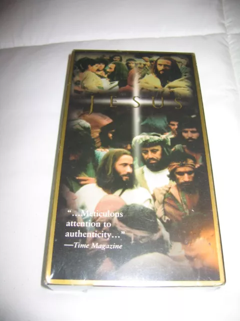 NIP Jesus VHS tape 1979 known as The Jesus Film Brian Deacon BRAND NEW SEALED