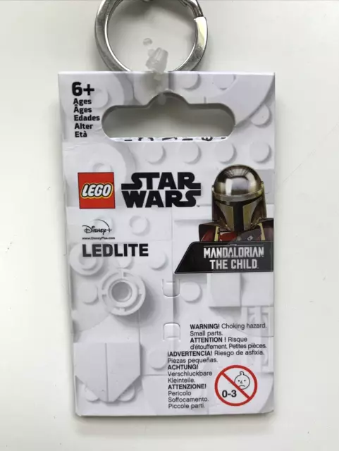 LEGO Star Wars LEDLITE Mandalorian Child Baby Yoda Schlüsselanhänger mit Licht 2