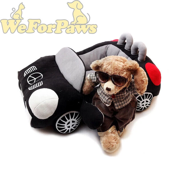 Kojima Deluxe Soft Cute Cozy Black Car Pet Bed Cover for Small-Medium Dog Puppy