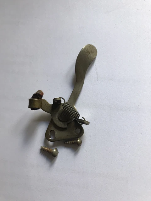 Columbia Gramophone Manual Brake control with screws