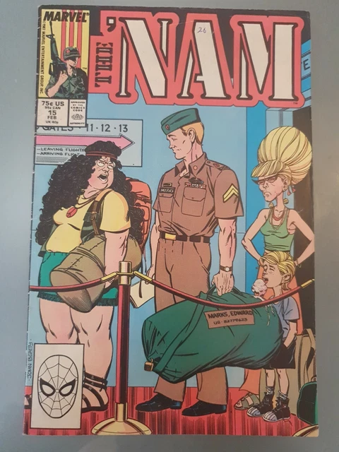 Marvel Comics - The 'Nam #15 - Feb 1988 - FN/VFN