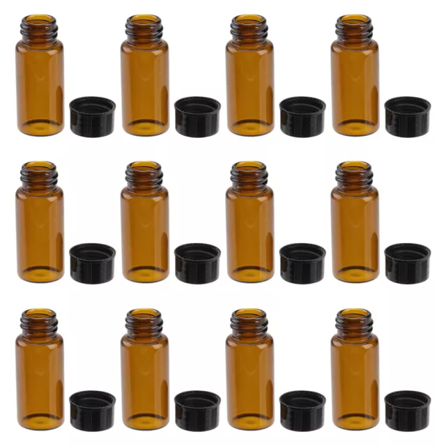 15 Pcs Travel Cosmetic Containers Perfume Sample Glass Bottle Mini