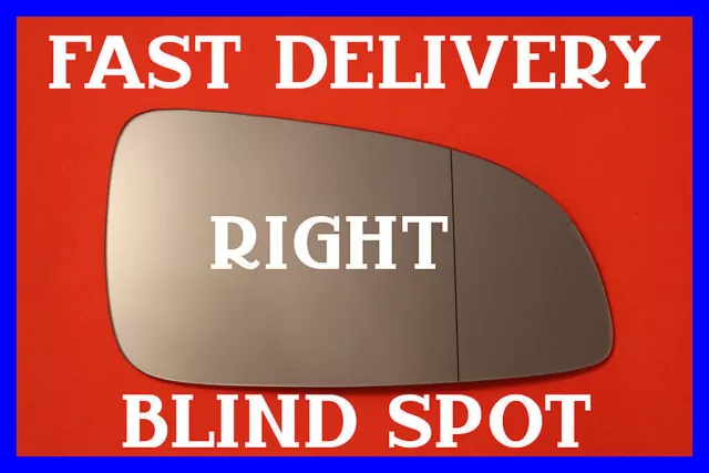 Vauxhall Astra H Twintop 2004-2008 Door Wing Mirror Glass Blind Spot Right