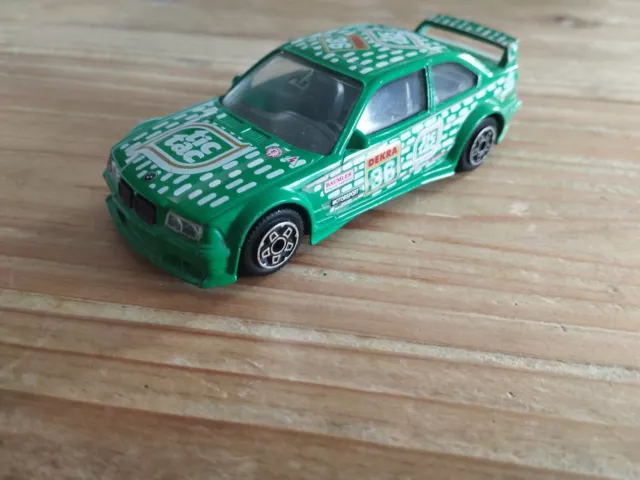 1/43 1:43 BMW M3 de course rallye tic tac verte état superbe