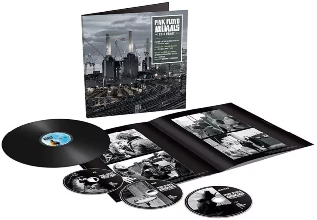 Pink Floyd Animals 2018 Remix Deluxe Limited Edition LP/CD/DVD / Blu-Ray Vinyl