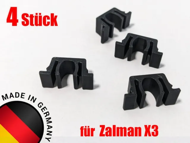 4x Replacement Clip for Zalman X3 PC Case T Cover Mount Socket