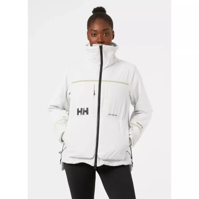 Helly Hansen Women’s Lumines Jacket, Cloud White Size Large, NWT 53609-823