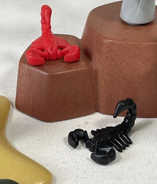 PLAYMOBIL LOT DE Figurines Reptiles Serpents Lézards Scorpions Désert