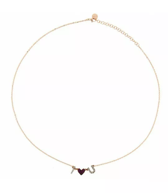 Collana - Girocollo Personalizzato Rue Des Mille I Love You