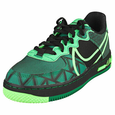 Nike Air Force 1 React Qs Homme Black Green Baskets Mode - 37.5 EU