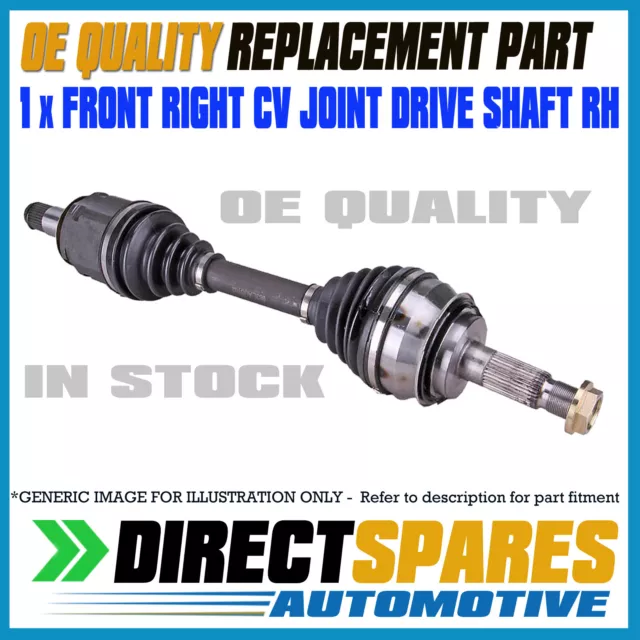 OEM QUALITY HYUNDAI EXCEL X3 1.5L 10/94 - 03/00 RIGHT CV Joint Drive Shaft RH