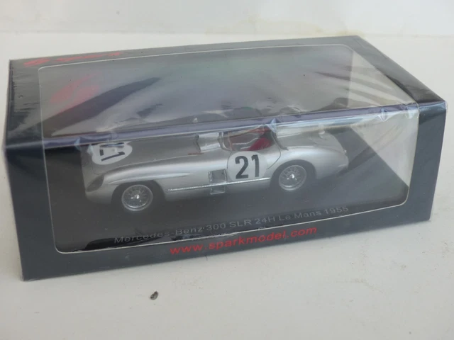 Porsche 550 49 13th 24 Heures du Mans 1955 Spark S9713 - Miniatures
