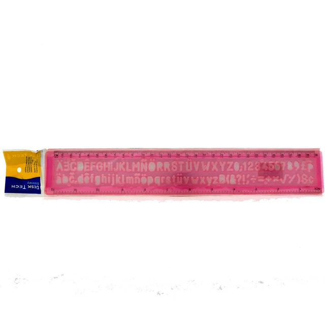 Ruler 30 Cm 12 Inch (Candy Pink)