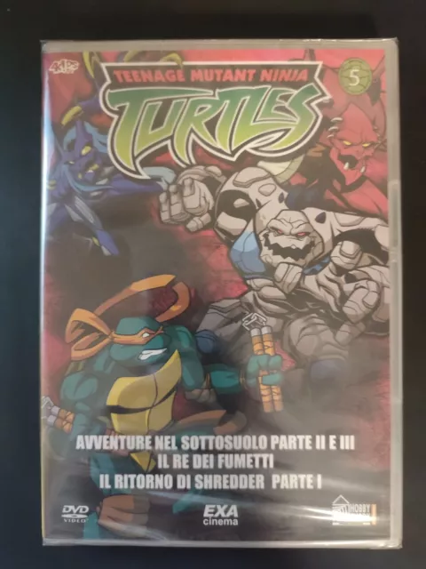 Tmnt Teenage Mutant Ninja Turtles Volume 5 Dvd Nuovo Sigillato