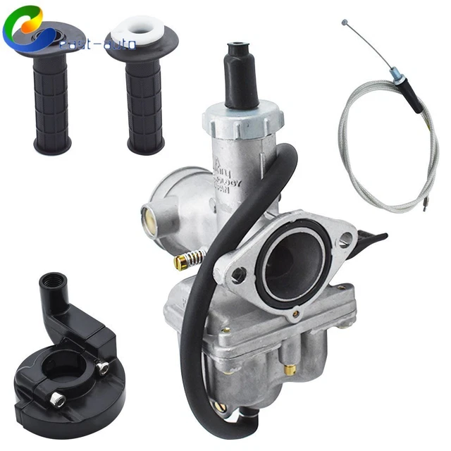 Carburetor For Honda XR100  CRF100F With Handlebar Grips & Throttle Cable
