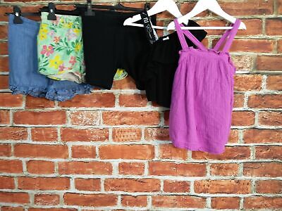 Girls Bundle Aged 9-10 Years Gap Next Etc Top Shorts Summer Floral Denim 140Cm