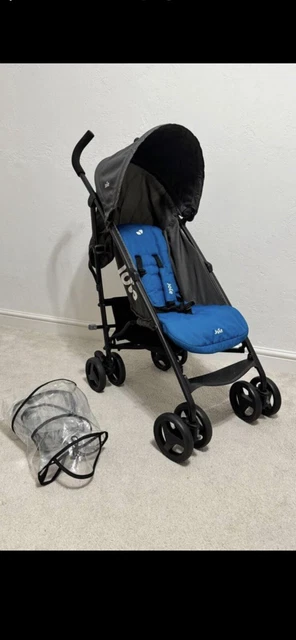 JOIE NITRO FOLDING Stroller Colour Midnight Blue with Raincover 45.00 PicClick UK