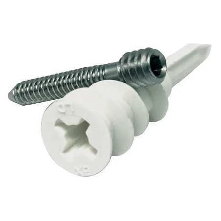 Zoro Select Za0525-Kit Wall Anchor Kit,Ss,10-24,For Drywall