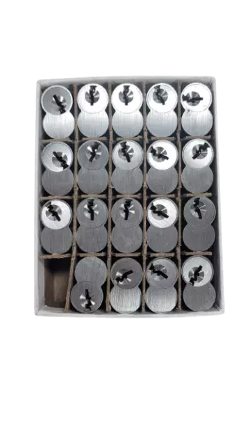 19-PACK KSP Uncombinated Core Only - Best K 7-Pin 26D - Satin Chrome