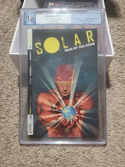 Solar, Man of the Atom #1 (Valiant) Incentive Variant VF PGX NM 9.8 SLAB