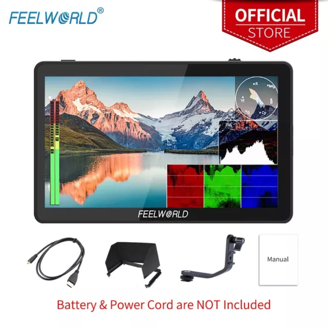 FEELWORLD F6 PLUS V2 Touch Screen DSLR Video Monitor 3D LUT HDR 4K HDMI Full HD